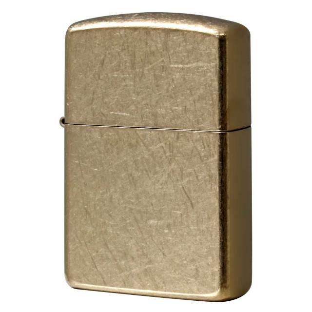 Zippo ジッポー アーマー タンブル ブラス ARMOR Tumbled Brass 真鍮 28496 メール便可