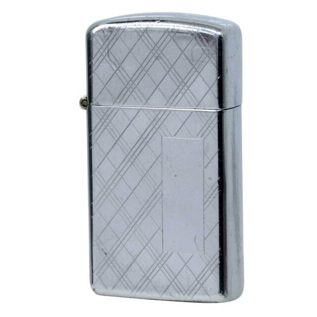 絶版/ヴィンテージ Zippo ジッポー 中古 1966年製造 SLIM #1620 スリムタイプ  [C]使用感あり傷汚れあり
