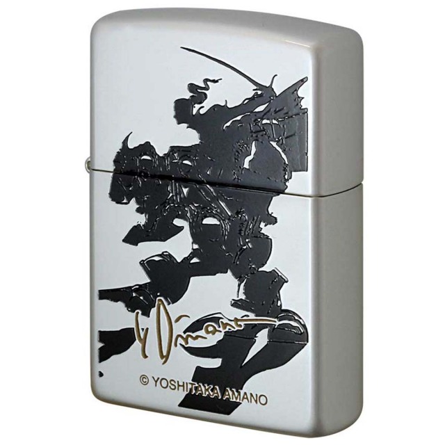 Zippo ジッポー 天野喜孝 Amano Yoshitaka 銀パールメッキ F6-01