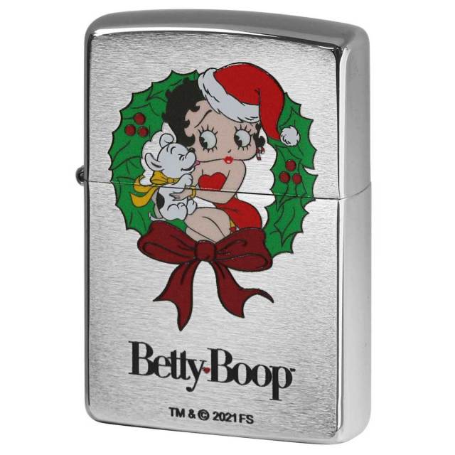 Zippo ジッポー 誕生90周年記念 ベティ・ブープ クリスマス Betty Boop Christmas 70675 メール便可