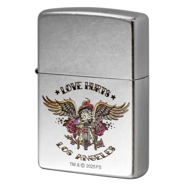 Zippo ジッポー Betty Boop ベティー・ブープ LOVE HURTS オフィシャルライセンス品 80227 メール便可