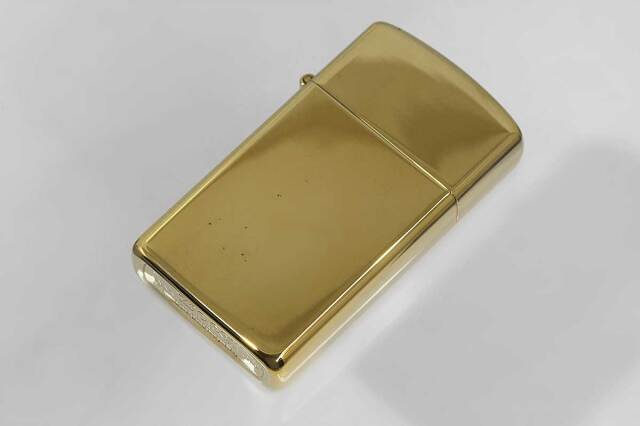 Zippo ジッポー 絶版・1983年製造 No.1610 GLOD ELECTROPLATE  メール便可