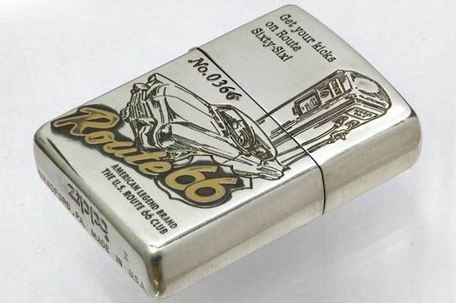 Zippo ジッポー 絶版・1994年製造 1000個限定 Ronte66 LIMITED No.0366