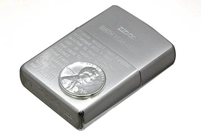 Zippo ジッポー 絶版・1999年製造 BIRTH YEAR COIN 1961年コイン