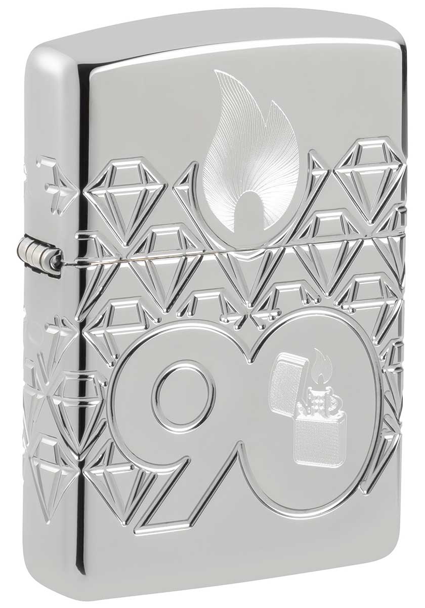 Zippo ジッポー 世界限定900個 ZIPPO 90th ANNIVRSARY Sterling Silver 48461