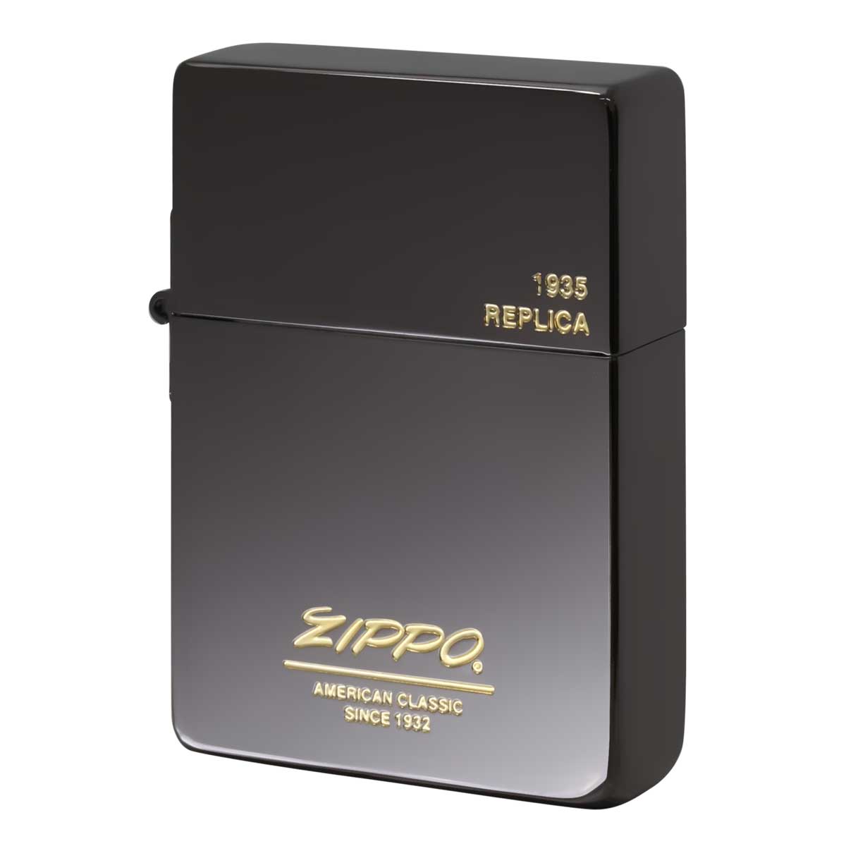 Zippo ジッポー 1935レプリカ OLD LOGO オールドロゴ ブラック 金 35BKG-OLDLG