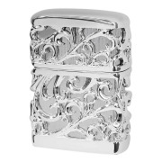 Zippo ジッポー アラベスク 唐草 メタル ジャケット 銀メッキ Metal Jacket ARABESQUE 2NMJ-DEVIL20