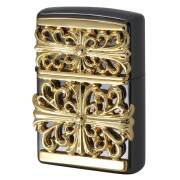Zippo ジッポー クロス 十字架 メタル クロスジャケット ブラックニッケル Metal Jacket Cross CROM_BKGD