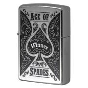 Zippo ジッポー ACE OF SPADES エース スペード トランプ柄 Z207-125615 メール便可