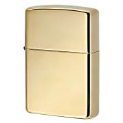 Zippo ジッポー 無地 真鍮無垢 ブラス 鏡面 ハイポリッシュブラス High Polish Brass No.254 刻印無し メール便可