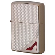 Zippo ジッポー レッドハイヒール 両面彫刻 ローズピンク RED High heels Rose Pink RP
