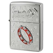 Zippo ジッポー タンバリン 楽器 メタル Musical instrumet White Nickel SATIN WNS-タンバリン