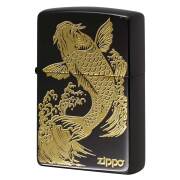 Zippo ジッポー 鯉 カープ CARP ブラック 2BKG-CARP