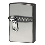 Zippo ジッポー ジッパー メタル 両面加工 ZIPPER ZIPPO ニッケル ブラック NiBイブシ