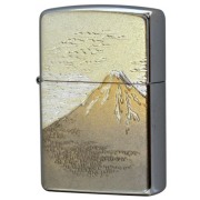 Zippo ジッポー 電鋳板 プレート貼り 和柄 伝統工芸 富士