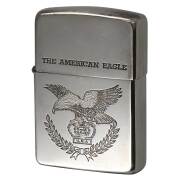 絶版/ヴィンテージ Zippo ジッポー 中古 1989年製造 THE AMERICAN EAGLE アメリカンイーグル  [C]使用感あり傷汚れあり