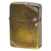 絶版/ヴィンテージ Zippo ジッポー 中古 1941年製造 1941　ダイアゴナル・ライン  [D]傷汚れがあり使用に難あり