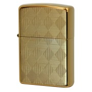 Zippo ジッポー アーガイル柄 ゴールド チタンコーティング Titanium Coating Series Ti-G-A（C） メール便可