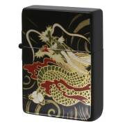 Zippo ジッポー 1935レプリカ 蒔絵 伝統工芸 ゴールドタンク 龍