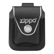 Zippo ジッポー レザーケース 革 ベルト ループ ブラック 持ち運び用 LPLBK