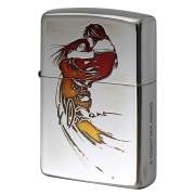 Zippo ジッポー 天野喜孝 Amano Yoshitaka F8-082 銀メッキいぶし 80213