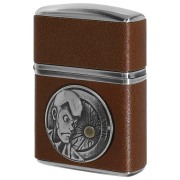 Zippo ジッポー ルパン三世 アニメ キャラ 革巻き 牛革 ヴィンテージ・スタイル LUPIN THE THIRD Vintage Style ルパン オフィシャルライセンス品 80202