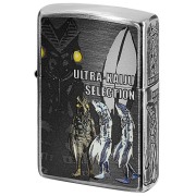 Zippo ジッポー ウルトラマン 55周年記念 アニメ キャラ ウルトラ怪獣セレクション 銀メッキ インクジェット印刷 80206