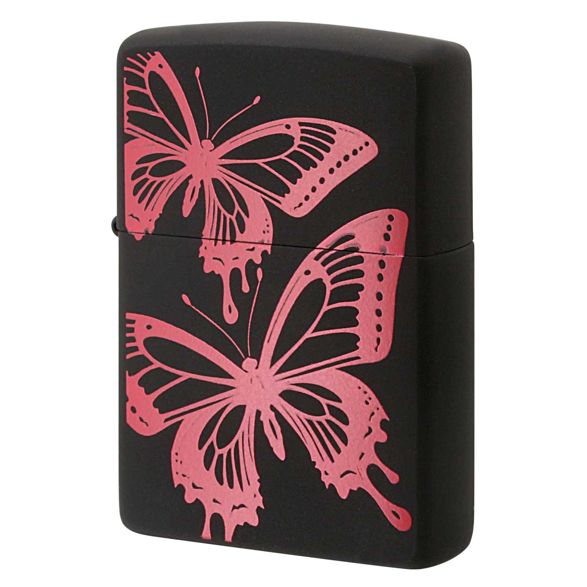 Zippo ジッポー 蝶々 バタフライ レッド Butterfly Series 2BTF-RDE メール便可
