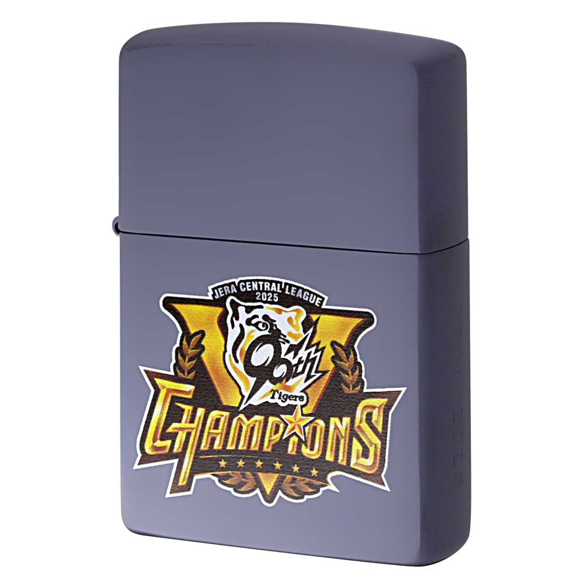 Zippo ジッポー 限定2,025個生産 阪神タイガース 2025年リーグ優勝記念限定ZIPPO HANSHIN Tigers グレー ユニフォームカラー オフィシャルライセンス品 HTZ-2025VICTORY MGY