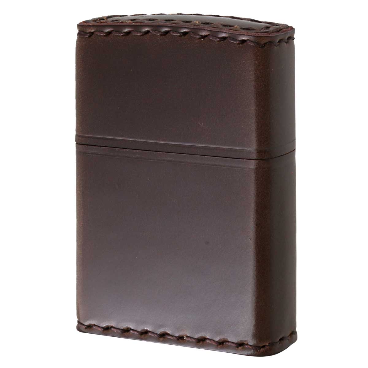 Zippo ジッポー 革巻き 本革 コードバン 馬 ホース 茶 ブラウン