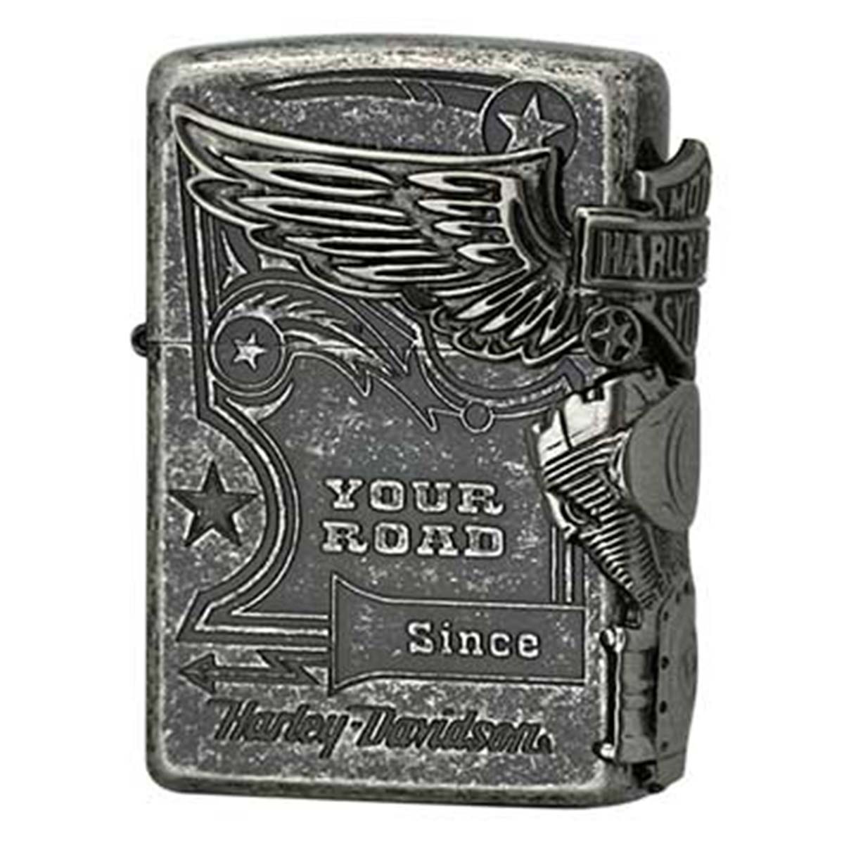 Zippo ジッポー ハーレーダビッドソン 日本限定モデル バイク 二輪 モーターサイクル  Harley Davidson オフィシャルライセンス品 HDP-28