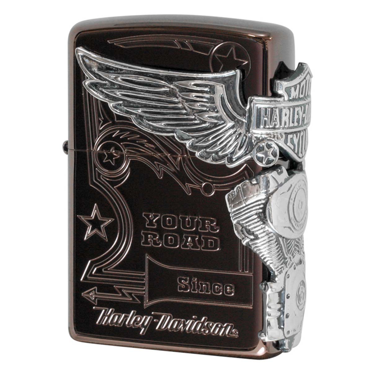 Zippo ジッポー ハーレーダビッドソン 日本限定モデル バイク 二輪 モーターサイクル  Harley Davidson オフィシャルライセンス品 HDP-49