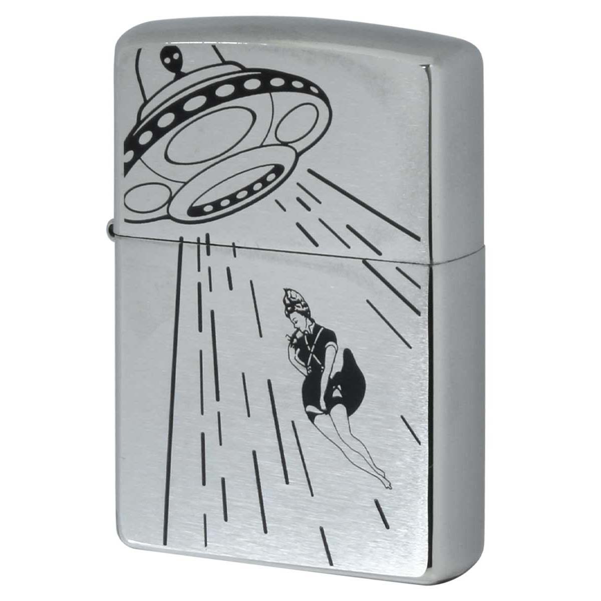 Zippo ジッポー コミカル MIX ウインディ 未確認生命体 UFO＆Windy メール便可