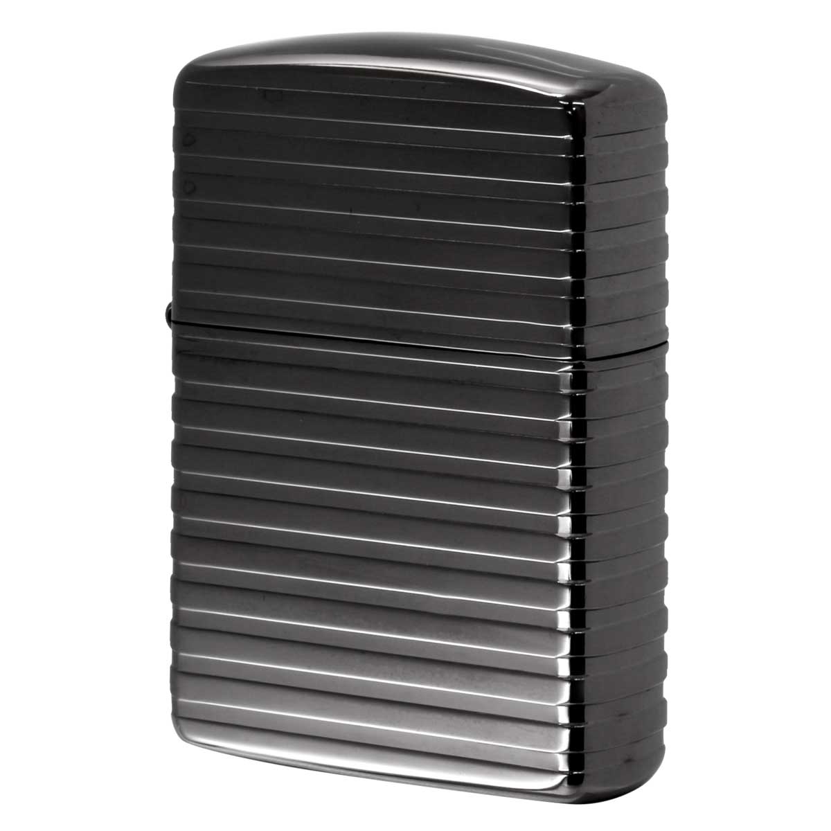 Zippo ジッポー ARMOR アーマー ホリゾンタルストライプ Horizontal Stripe ブラックニッケル BNC
