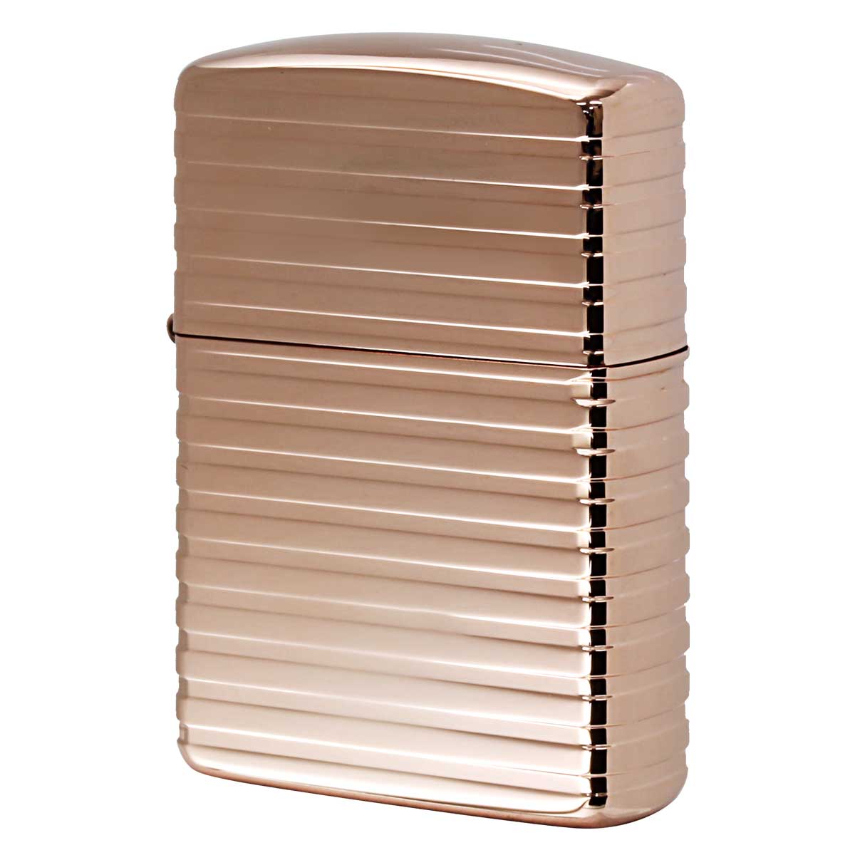 Zippo ジッポー ARMOR アーマー ホリゾンタルストライプ Horizontal Stripe ピンクゴールド PG