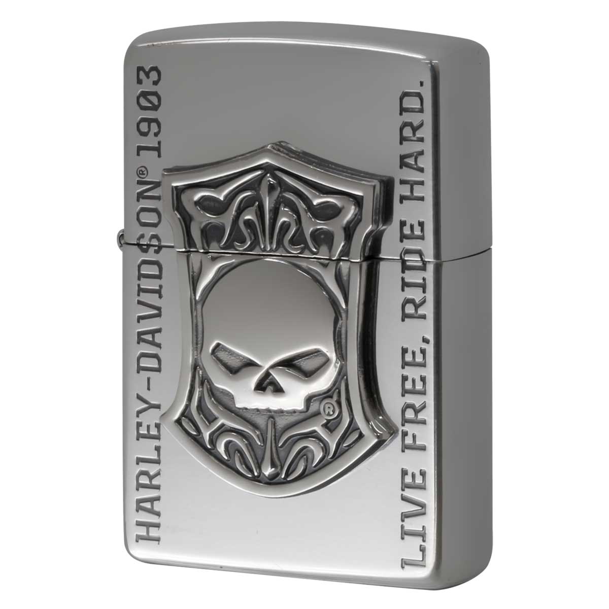 Zippo ジッポー ハーレーダビッドソン バイク 二輪 モーターサイクル Harley Davidson スカル HDP-79