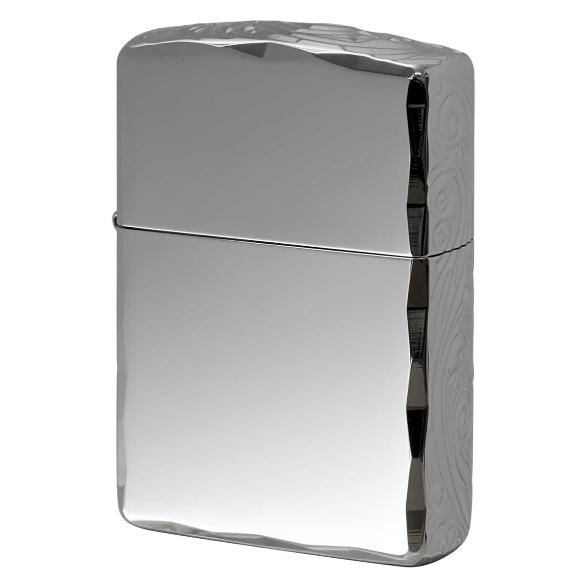 Zippo ジッポー ARMOR アーマー 3面 流水紋 コーナーシャインレイカット ニッケル Ni