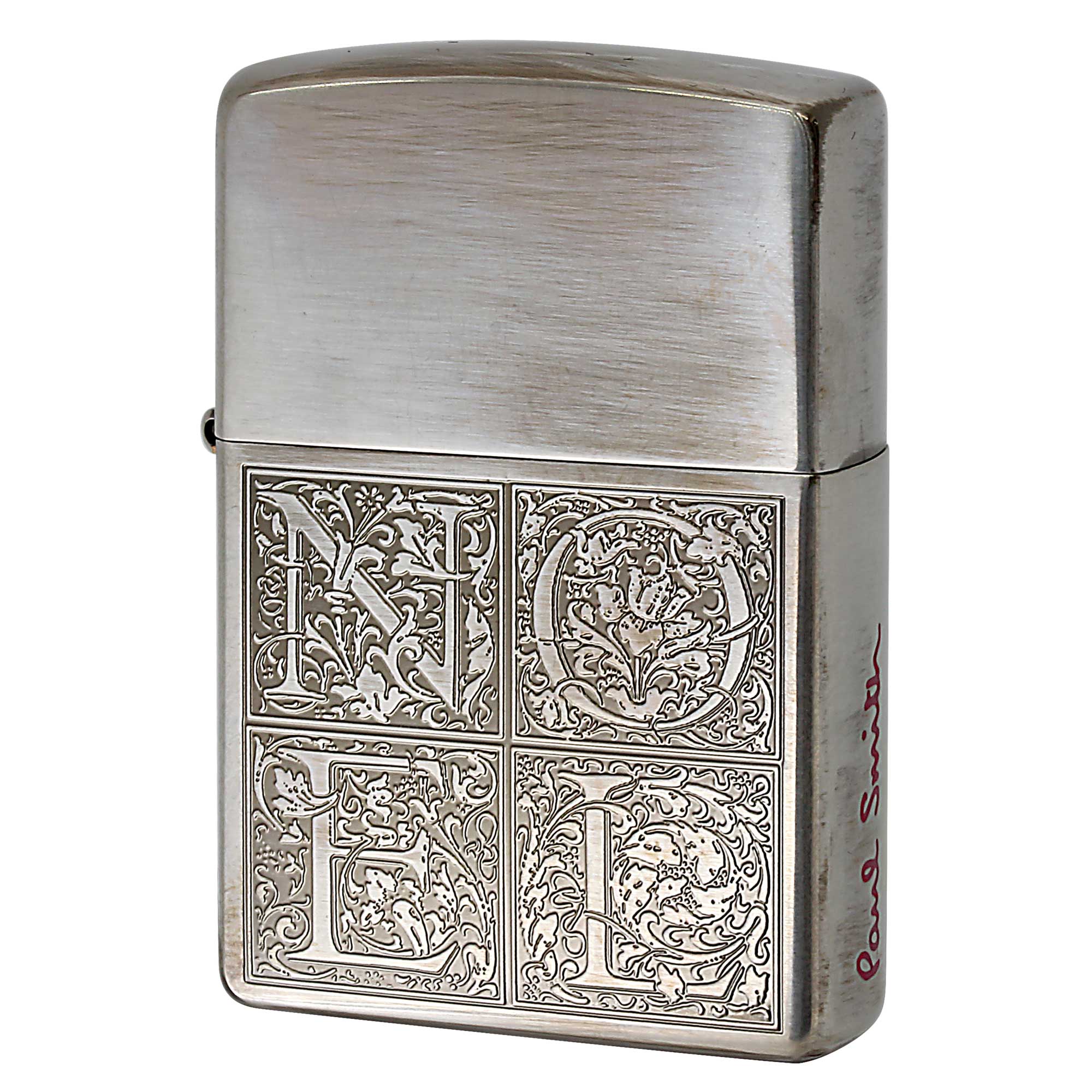 絶版/ヴィンテージ Zippo ジッポー 中古 2006年製造 ZIPPO Paul Smith アラベスク柄 NOEL Arabesque  [S]ほぼ新品同様