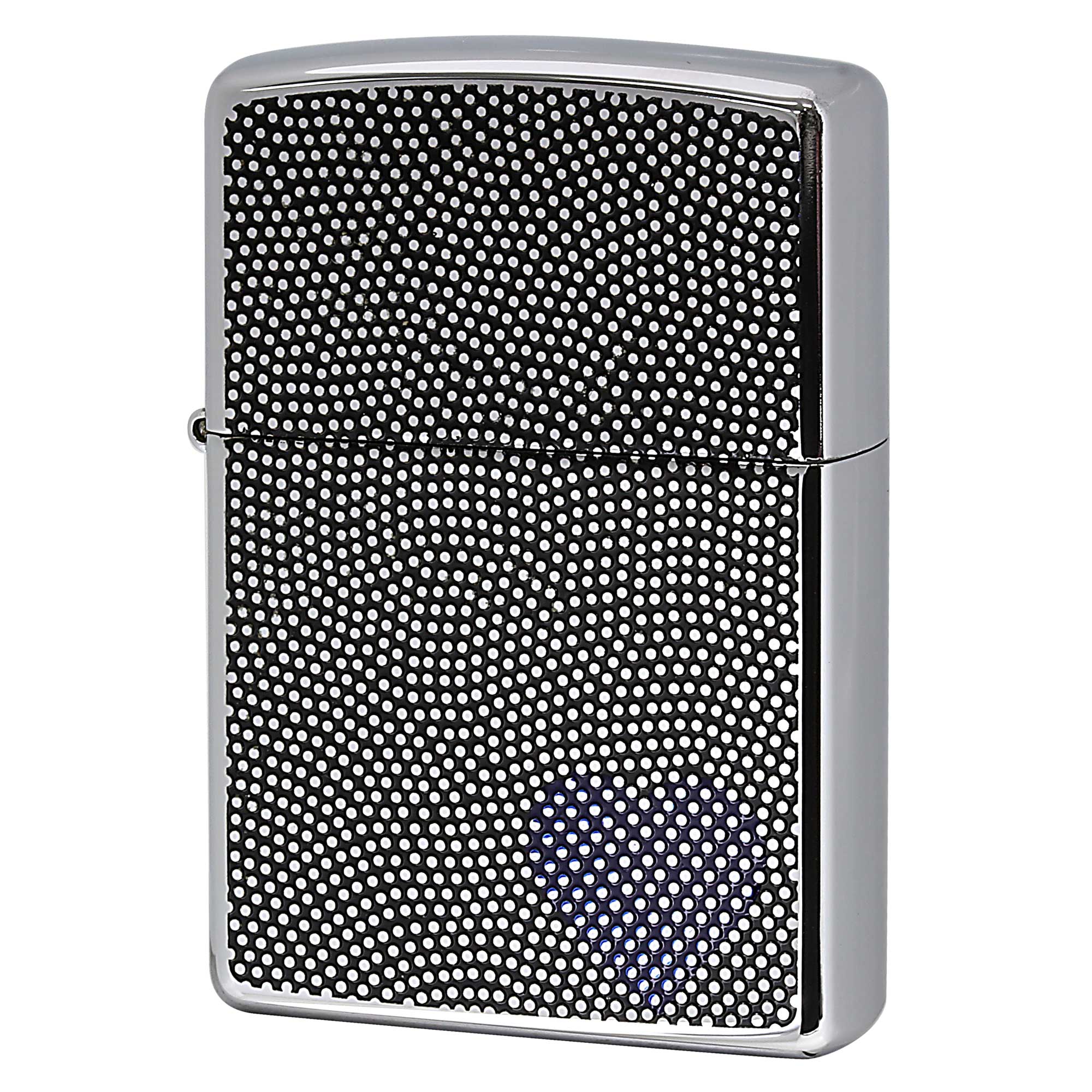 絶版/ヴィンテージ Zippo ジッポー 中古 2003年製造 ZIPPO Paul Smith Heart 鮫小紋 ハート模様  [S]ほぼ新品同様