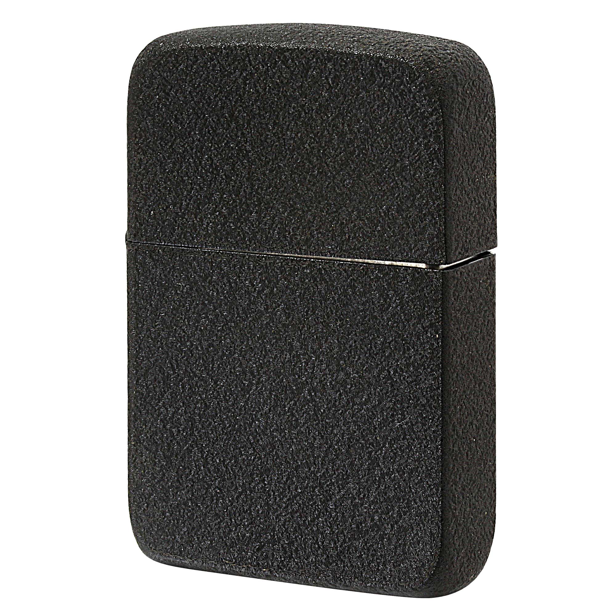 絶版/ヴィンテージ Zippo ジッポー 中古 2001年製造 1941レプリカ Black Crackle  [D]傷汚れがあり使用に難あり