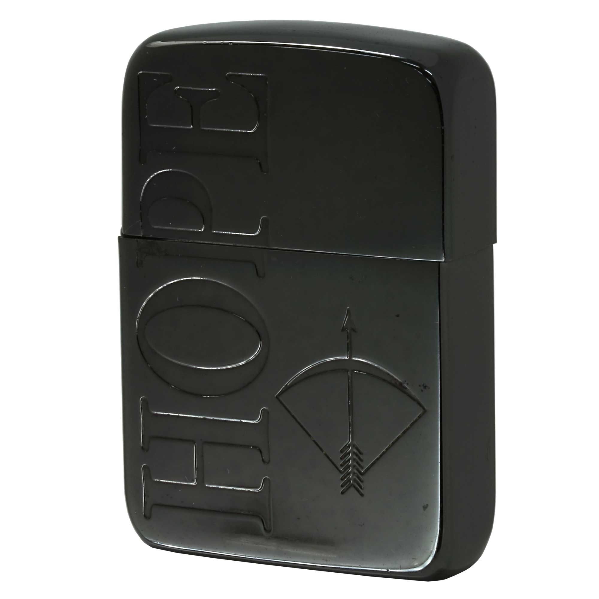 絶版/ヴィンテージ Zippo ジッポー 中古 2001年製造 1941レプリカ 50周年限定 HOPE ホープ 懸賞非売品 ブラック  [C]使用感あり傷汚れあり