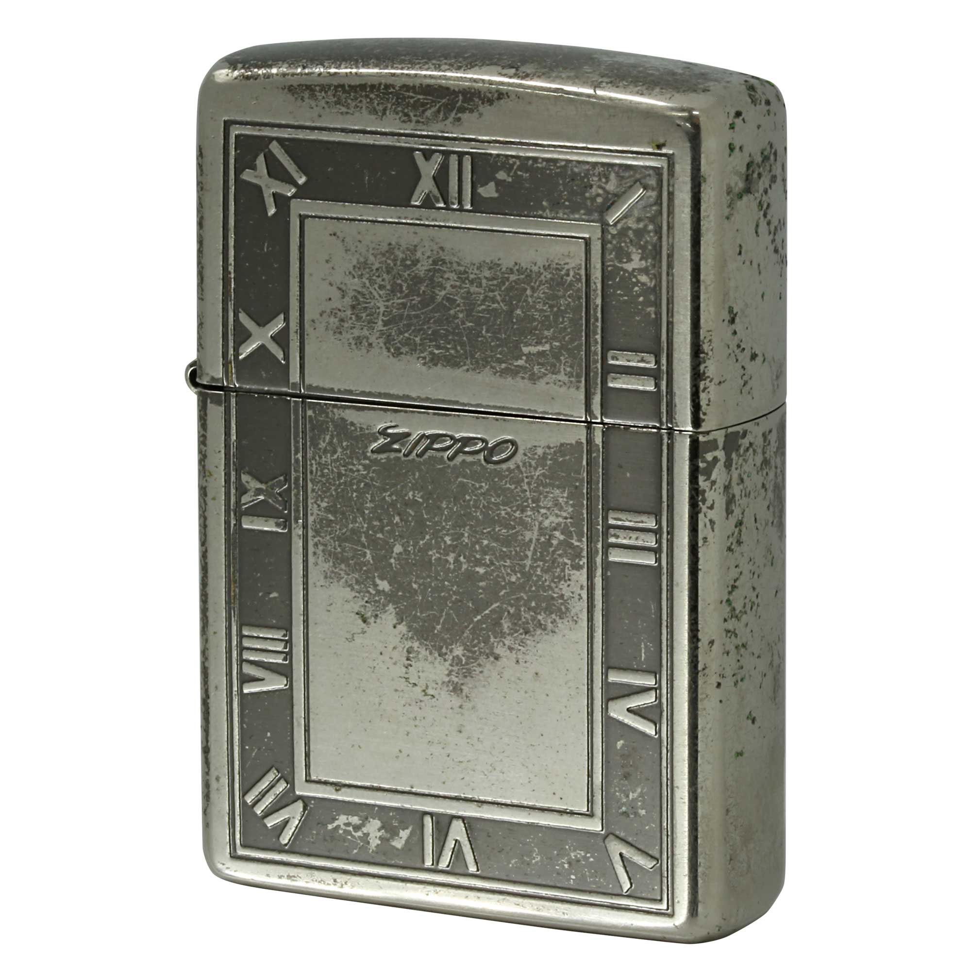 絶版/ヴィンテージ Zippo ジッポー 中古 2011年製造 DIAL ダイアル BN  [C]使用感あり傷汚れあり