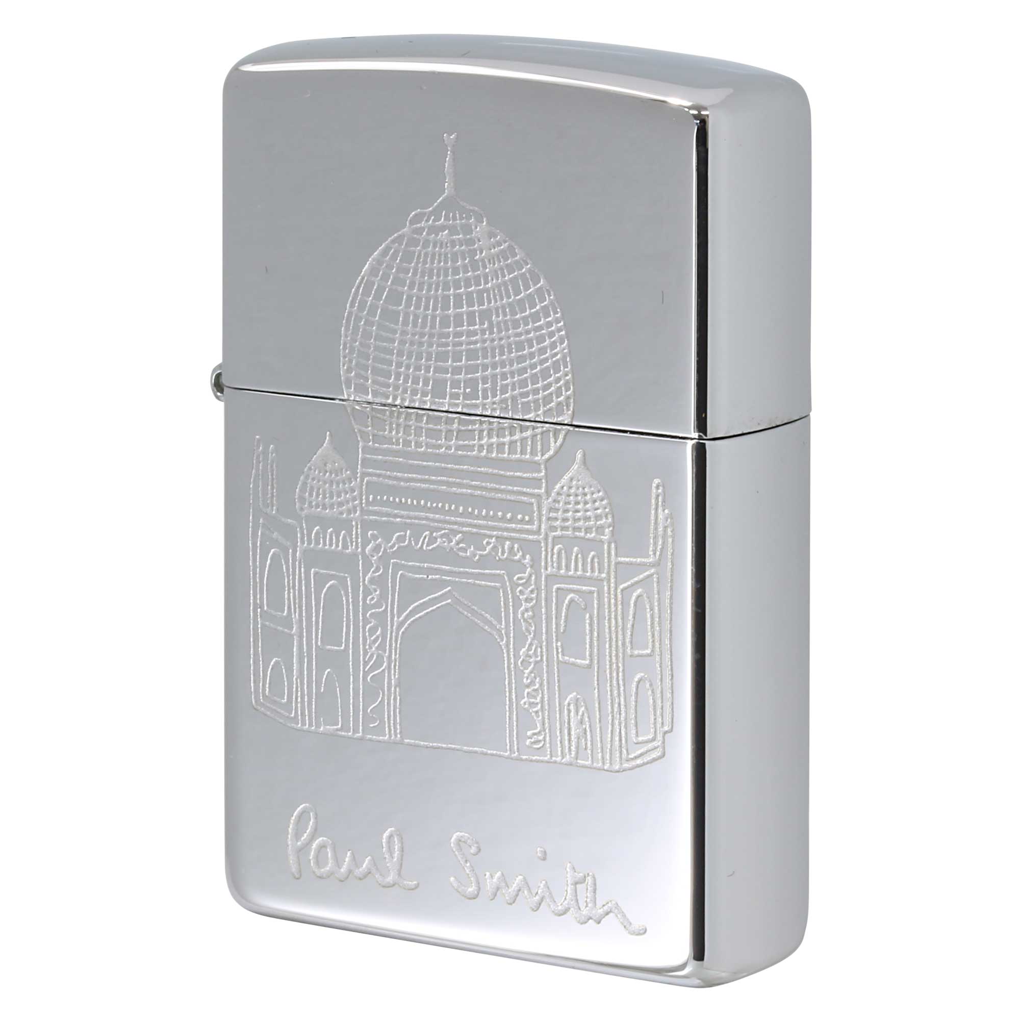 絶版/ヴィンテージ Zippo ジッポー 中古 1999年製造 ZIPPO Paul Smith ポール・スミス タージ・マハル  [S]ほぼ新品同様