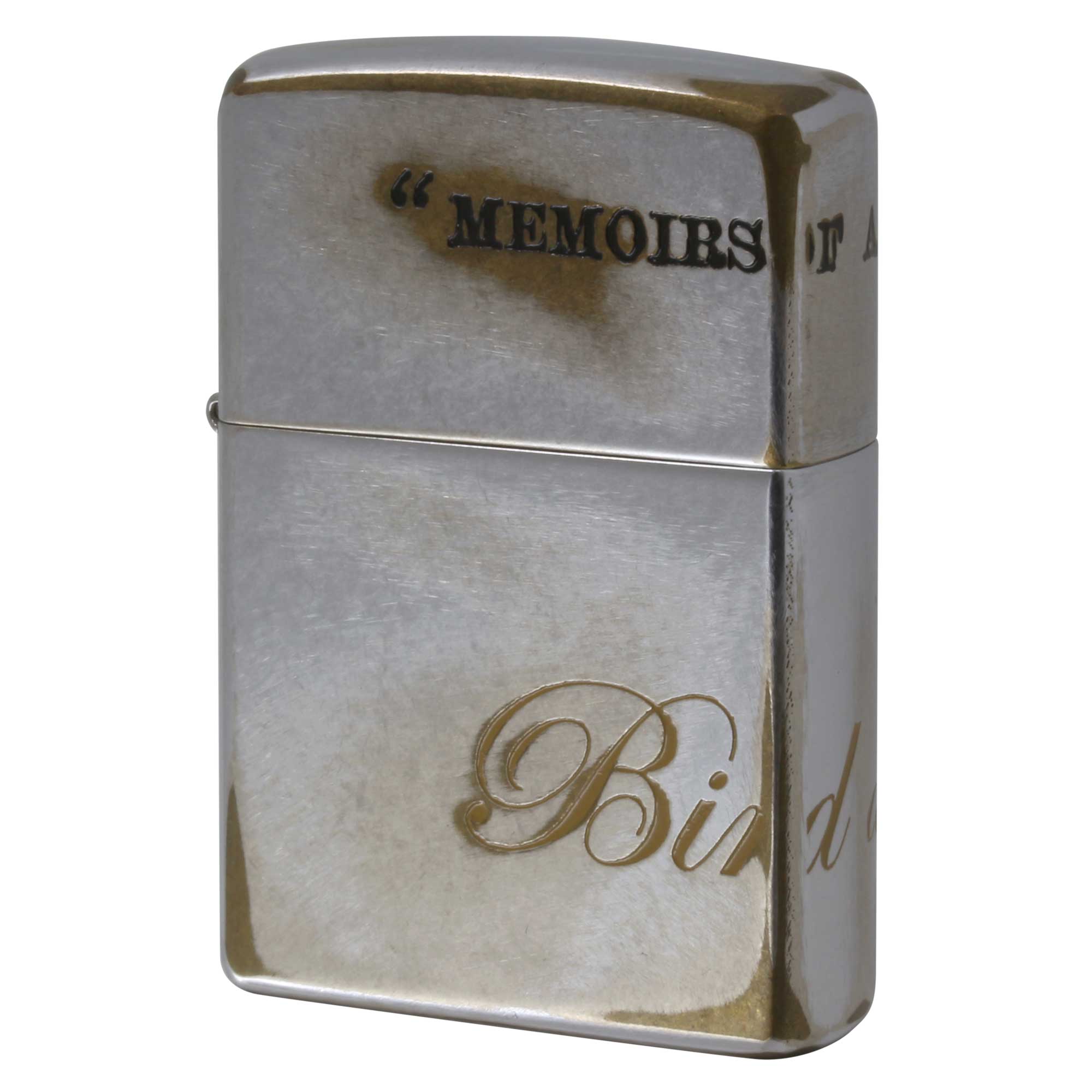 絶版/ヴィンテージ Zippo ジッポー 中古 2005年製造 ZIPPO Paul Smith Collection ポール・スミス コレクション タイポグラフィ ユーズドフィニッシュ  [A]使用感少なく状態が良い