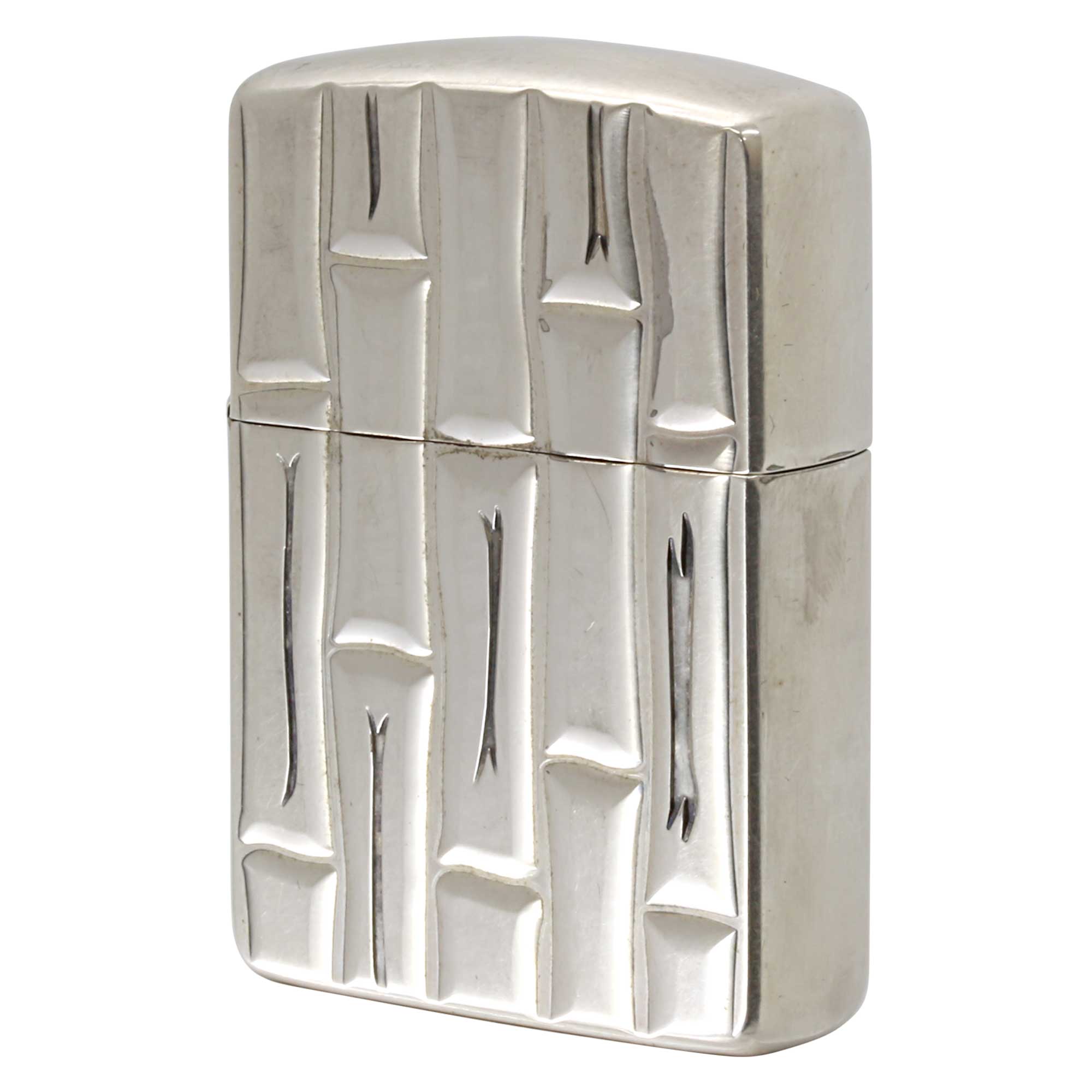 絶版/ヴィンテージ Zippo ジッポー 中古 2023年製造 ARMOR アーマー バンブー 16DC-8  [C]使用感あり傷汚れあり