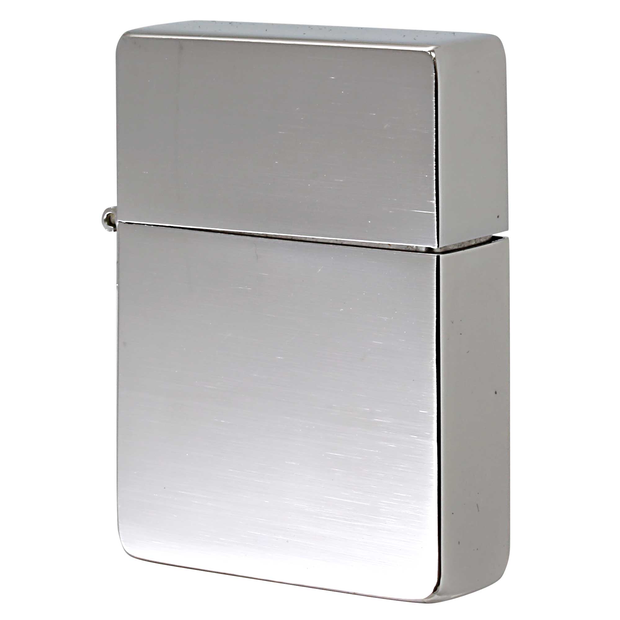 絶版/ヴィンテージ Zippo ジッポー 中古 2012年製造 1935レプリカ ブラッシュドクローム No.1935CC  [A]使用感少なく状態が良い