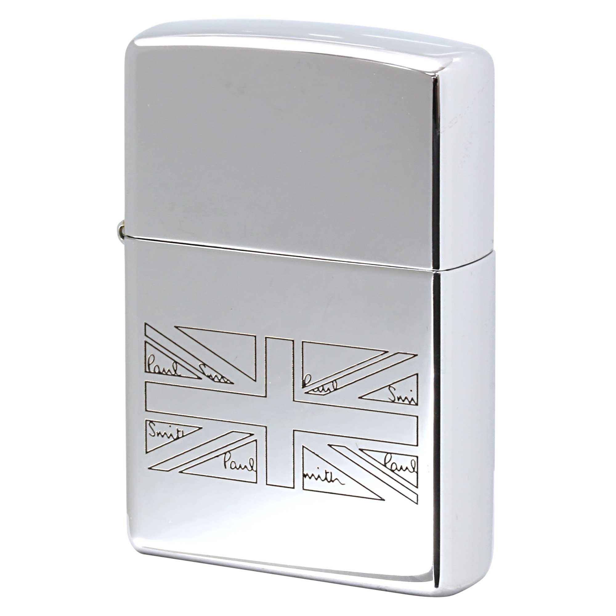 絶版/ヴィンテージ Zippo ジッポー 中古 2001年製造 ZIPPO Paul Smith ユニオンジャック  [S]ほぼ新品同様