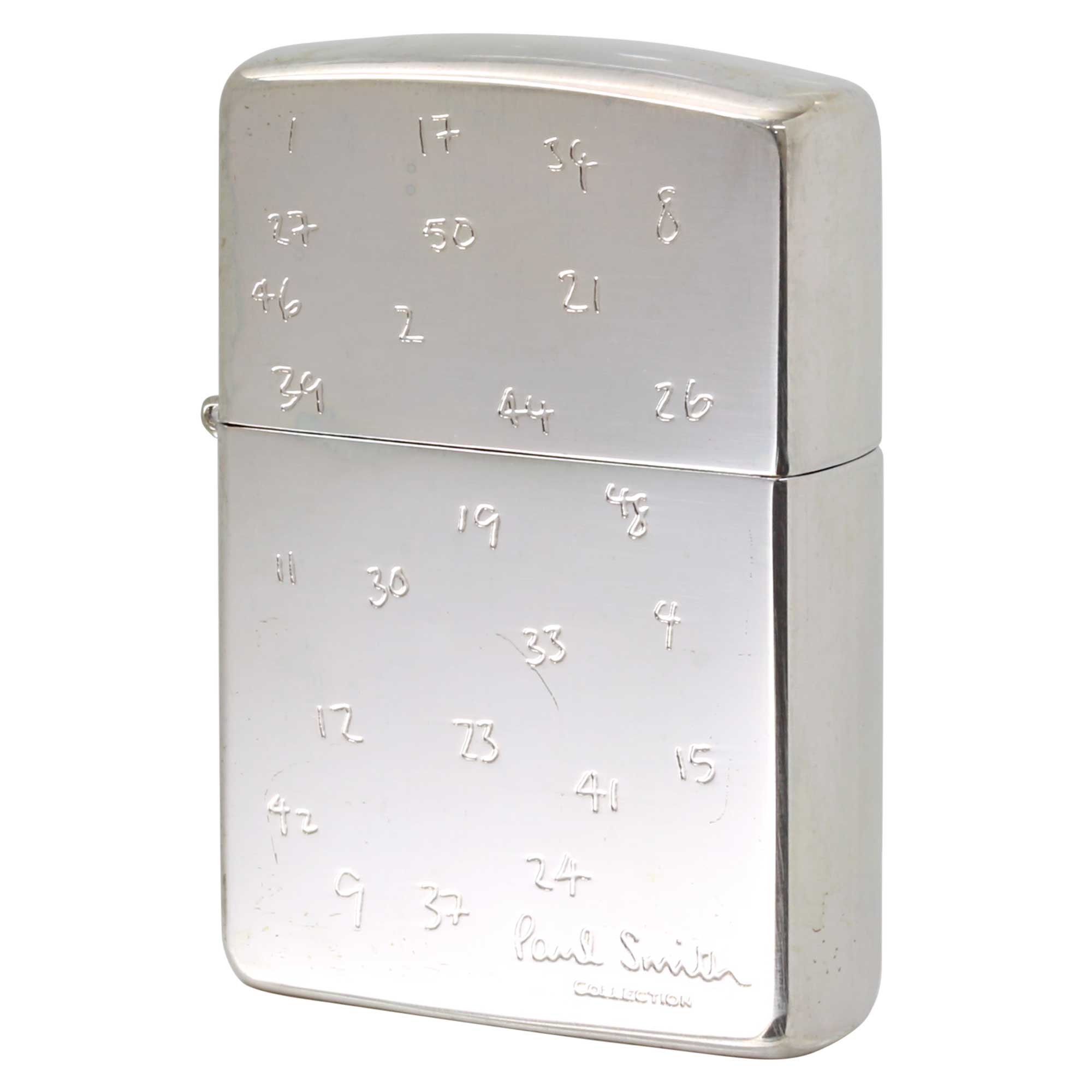 絶版/ヴィンテージ Zippo ジッポー 中古 1996年製造 ZIPPO Paul Smith Collection Random Number ランダム数字  [N]未使用・新品