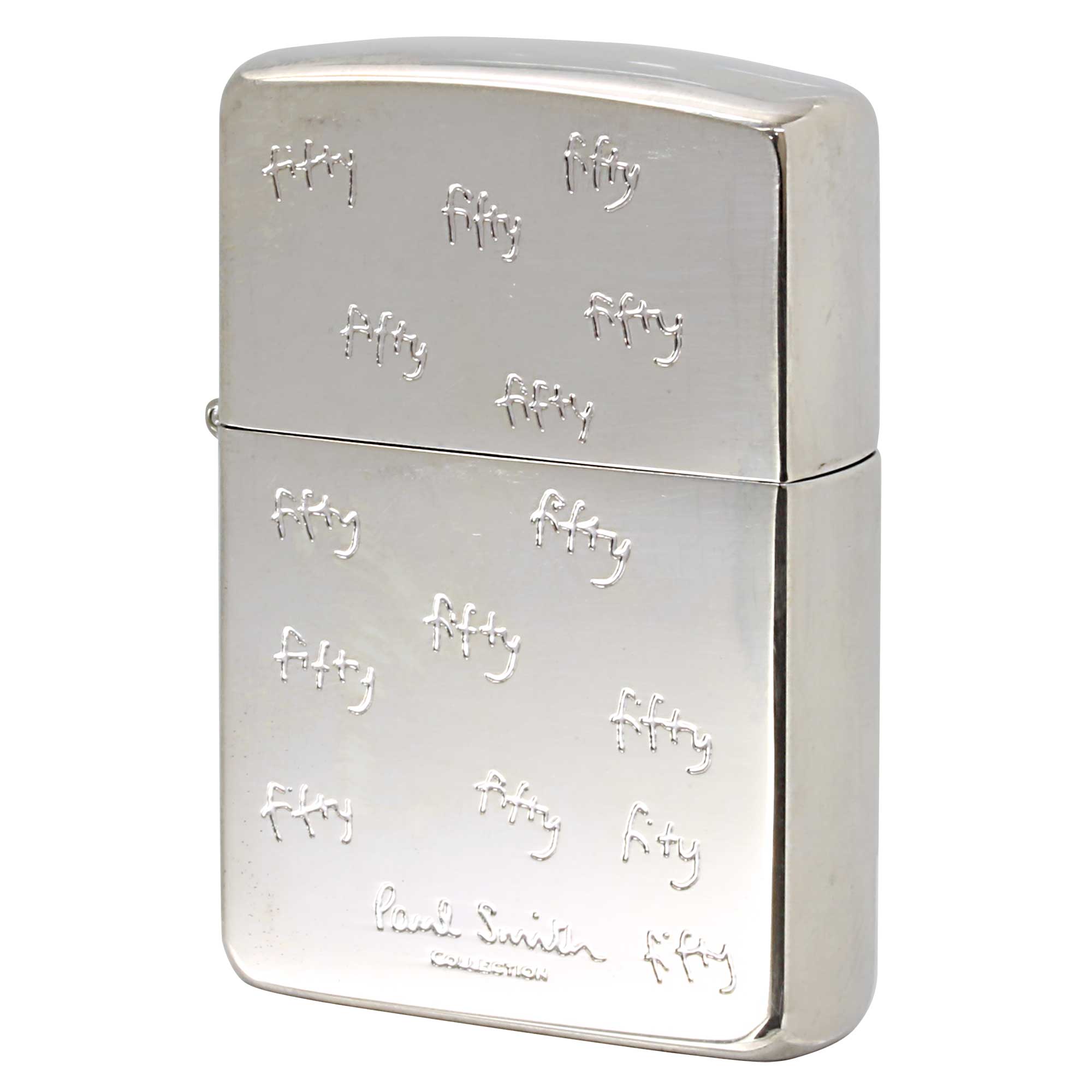絶版/ヴィンテージ Zippo ジッポー 中古 1996年製造 ZIPPO Paul Smith Collection Random fifty 50周年  [A]使用感少なく状態が良い