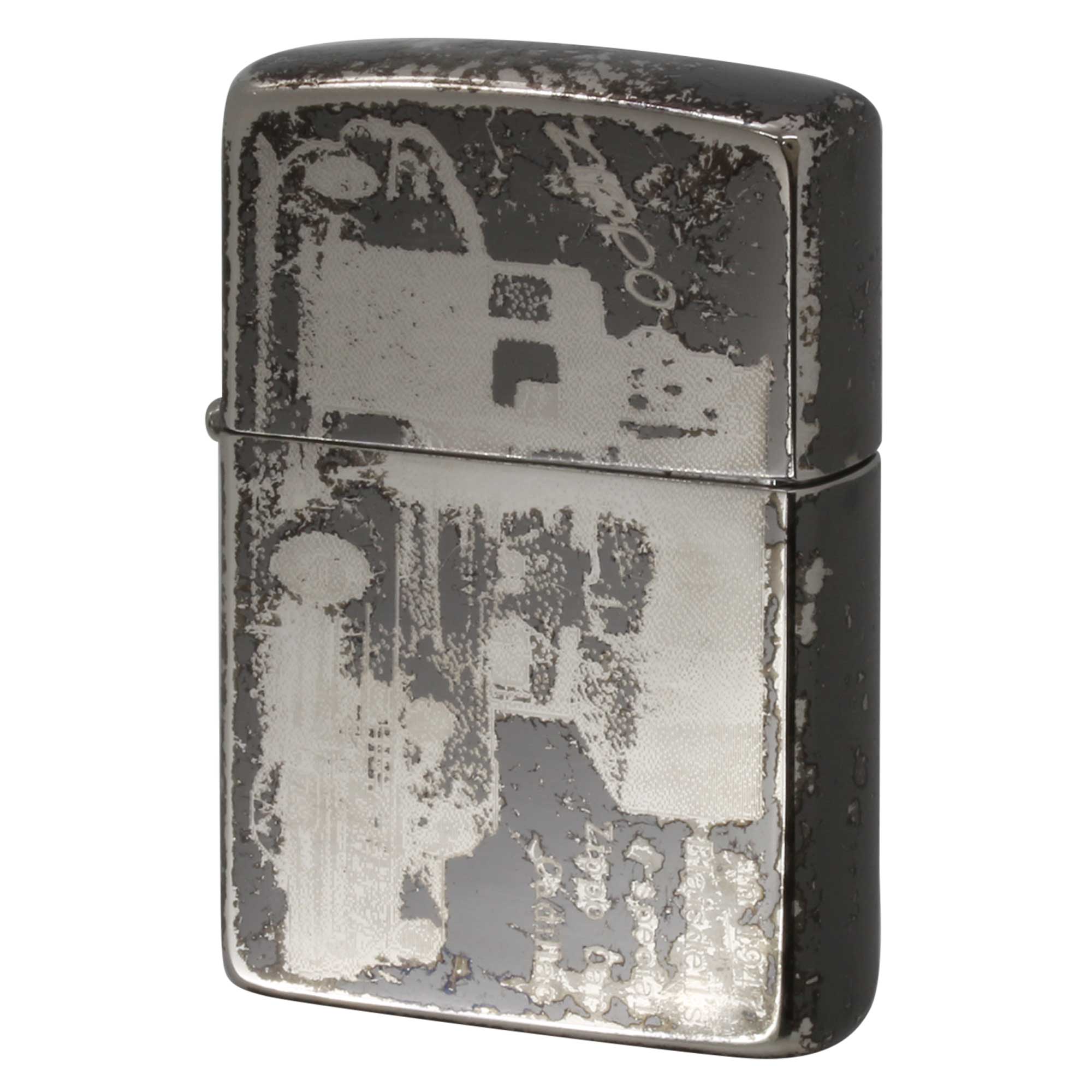 絶版/ヴィンテージ Zippo ジッポー 中古 1995年製造 Zippo Car Cadillac 宣伝車 ブラック  [C]使用感あり傷汚れあり